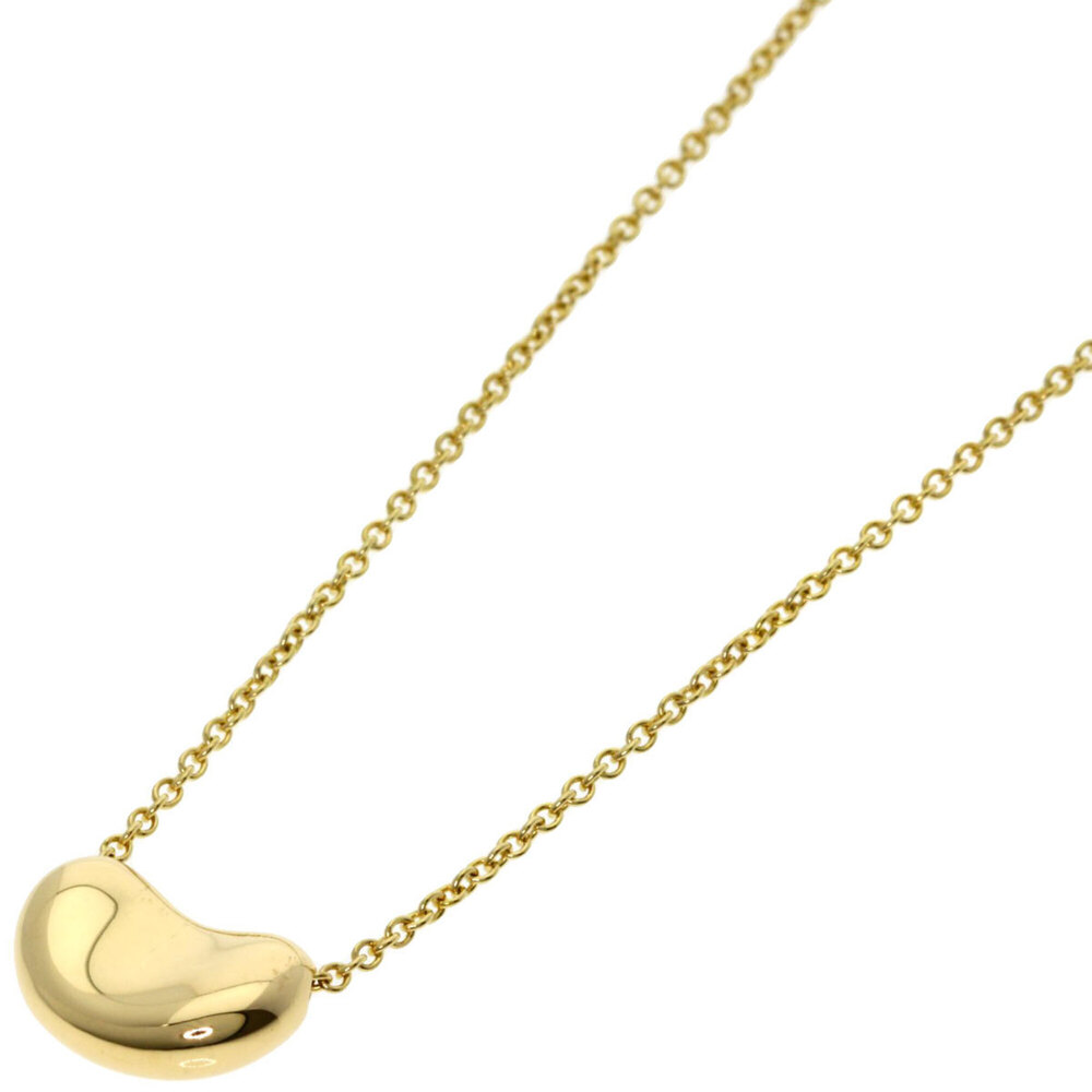 Tiffany Bean Necklace, 18K Yellow Gold, Women's, TIFFANY&Co.